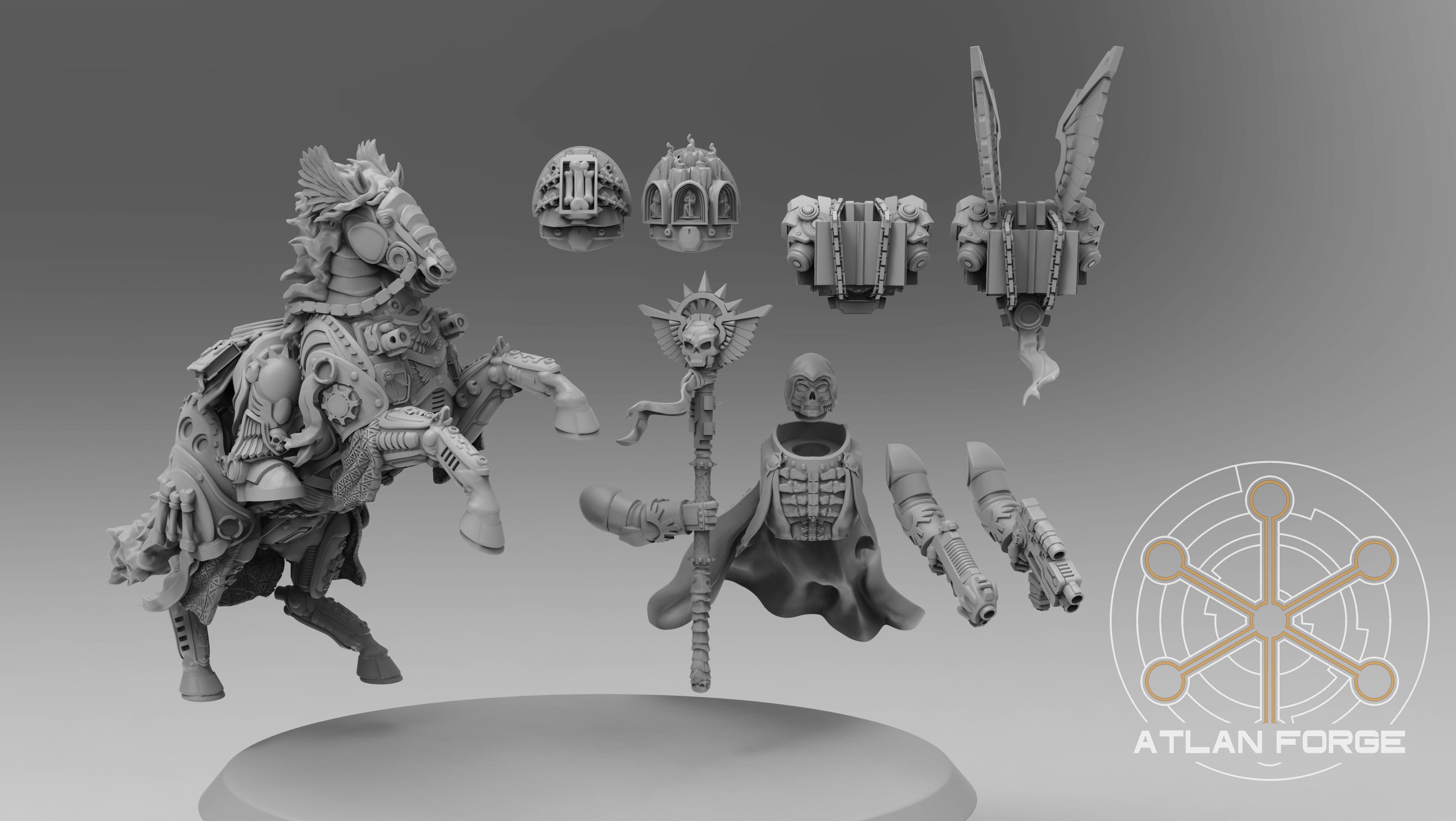 Angelic: Mounted Battle Priest