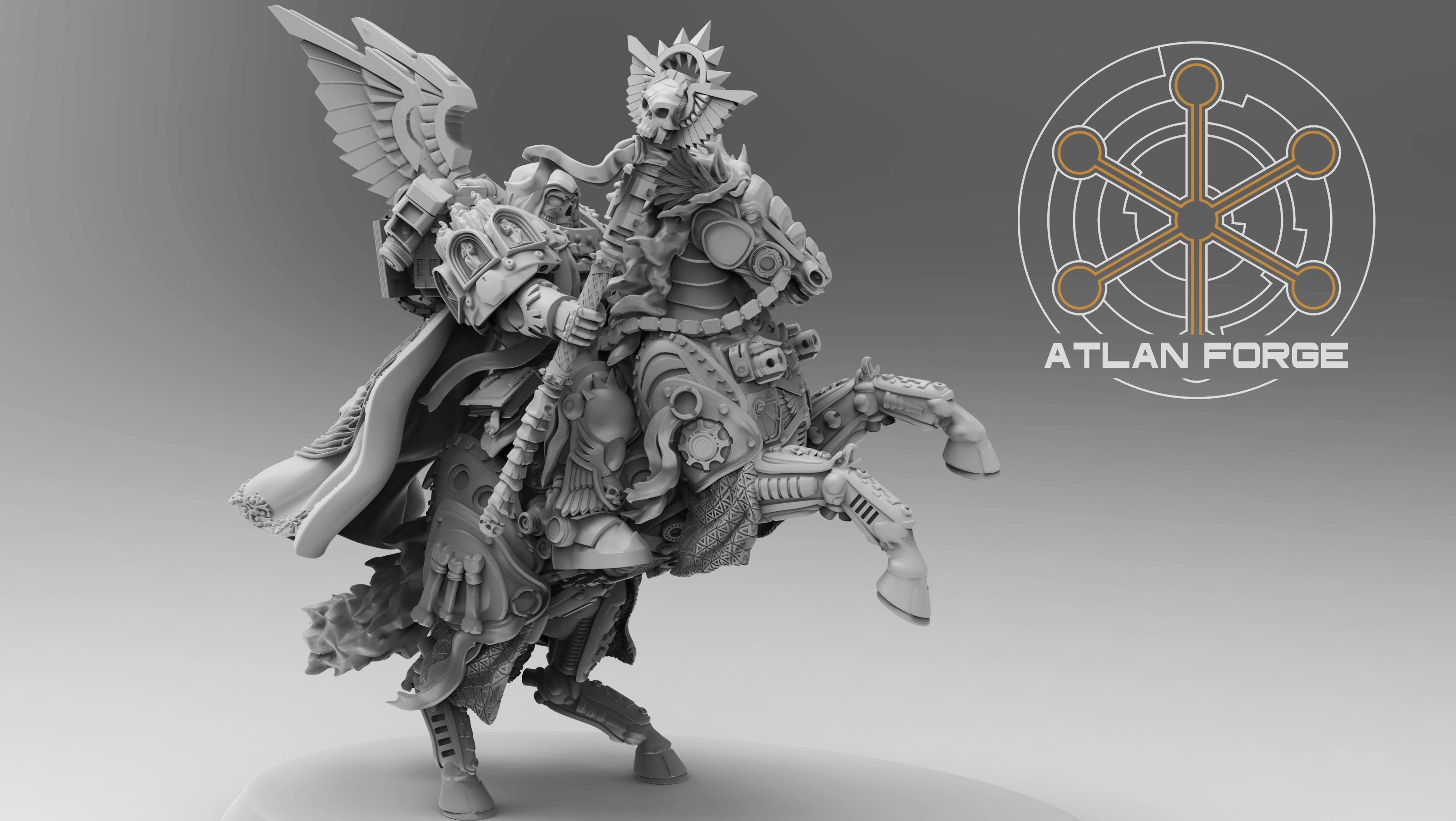 Angelic: Mounted Battle Priest